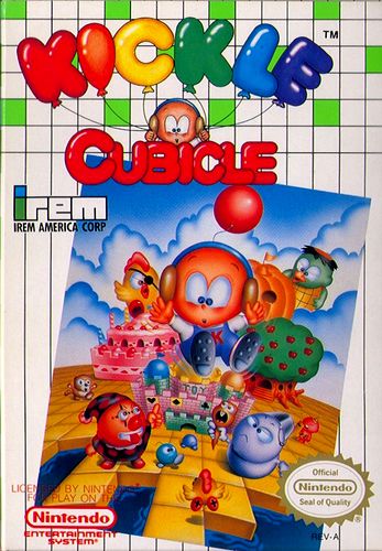 "Kickle Cubicle: Classic 1988 Arcade Puzzle Game by Irem
