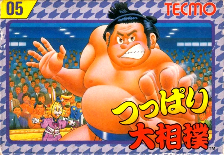 "Experience Tsuppari Oozumou: Retro Sumo Wrestling Game by Tecmo