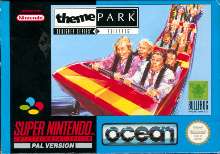 "Theme Park - Classic 90s Amusement Park Simulator Game