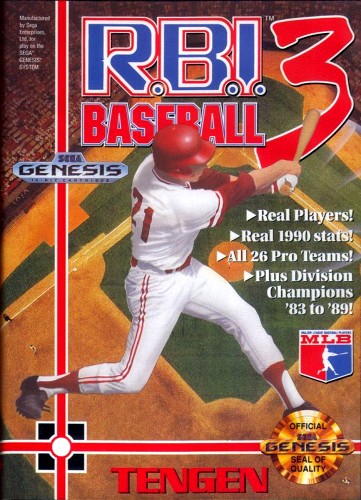 R.B.I. Baseball 3: Classic Baseball Game for Genesis & Nintendo