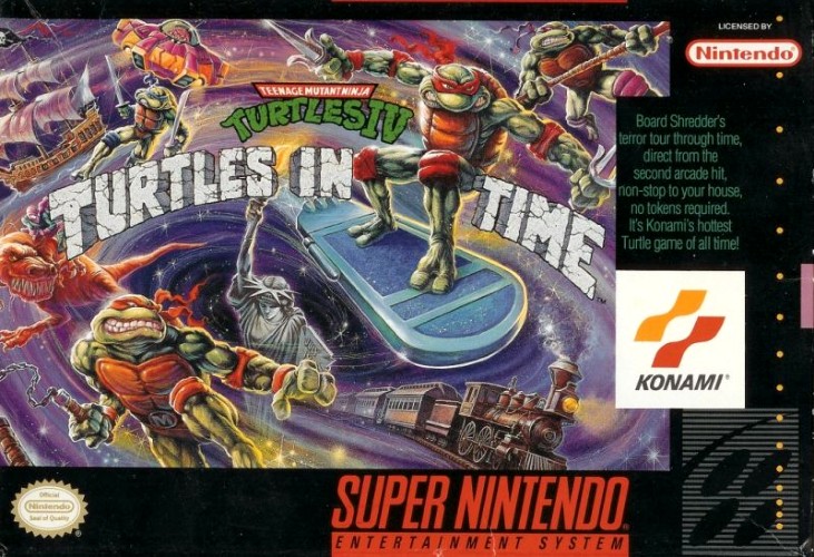 "Teenage Mutant Ninja Turtles IV: Retro Arcade Game by Konami